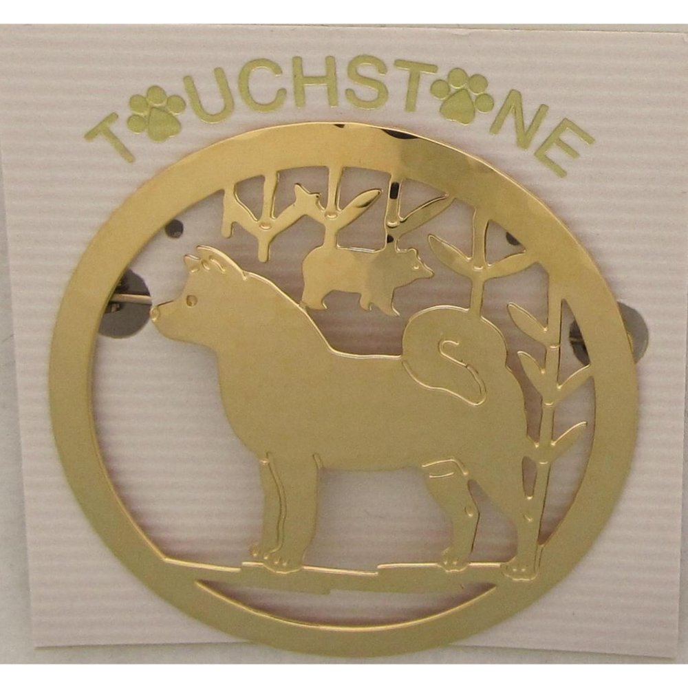 Akita Pin by Touchstone Dog Designs // Akita Jewel